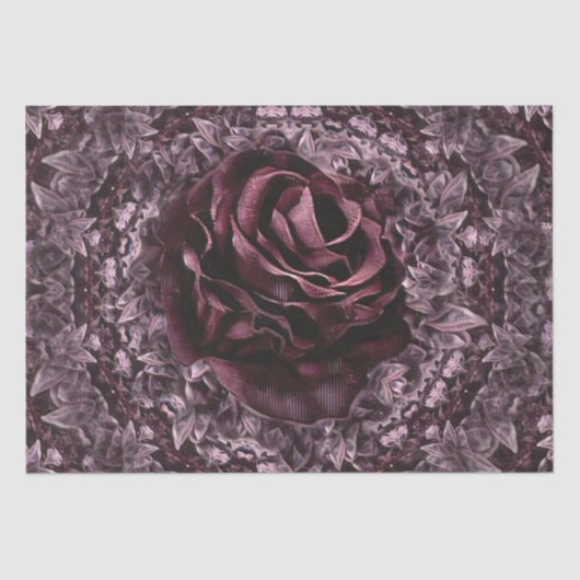 バラ曼荼羅 薄葉紙 (正面)