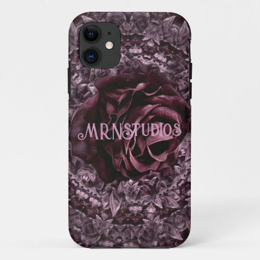 バラ曼荼羅 Case-Mate iPhoneケース (裏面)