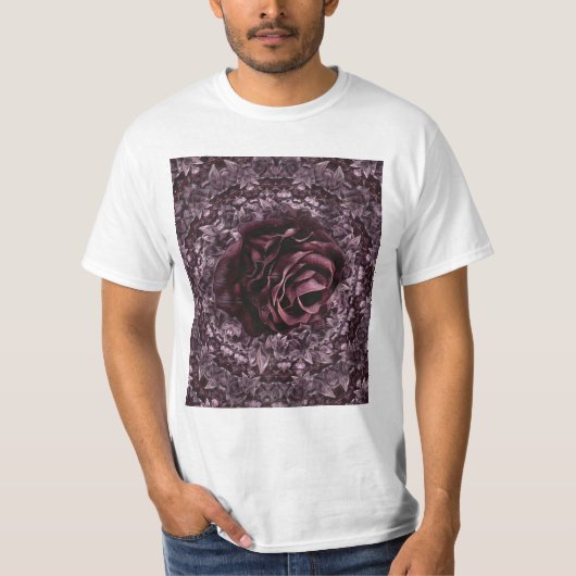 バラ曼荼羅 Tシャツ (正面)