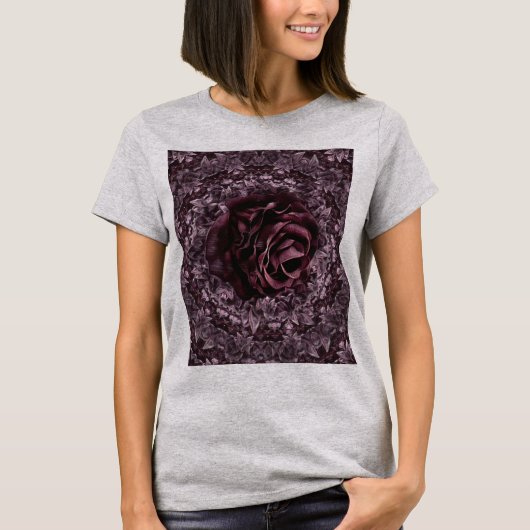 バラ曼荼羅 Tシャツ (正面)