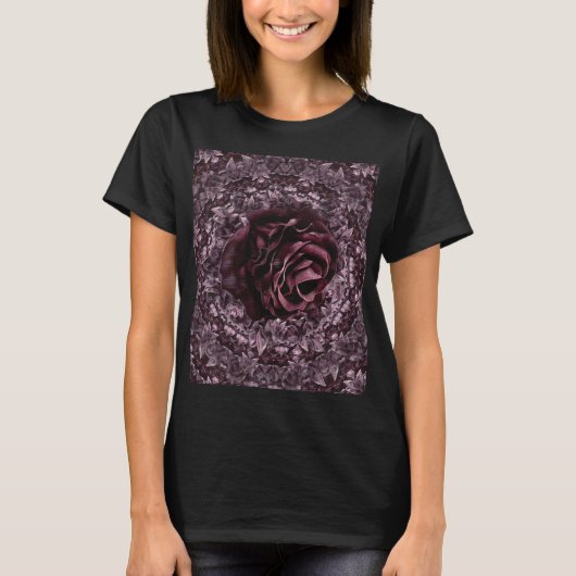 バラ曼荼羅 Tシャツ (正面)