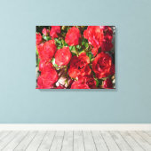 バラ束 キャンバスプリント (インサイチュ (ウッドフロア))