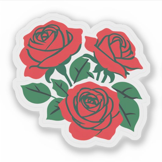 バラ束 シール (正面)