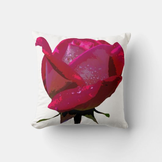 バラ枕 クッション (正面)