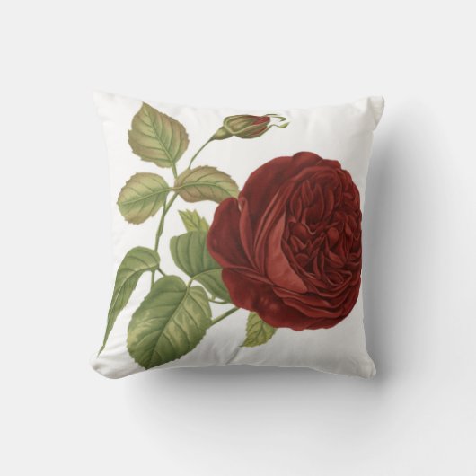 バラ枕 クッション (正面)
