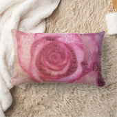 バラ枕 ランバークッション (ブランケット)