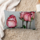 バラ枕 ランバークッション (ブランケット)