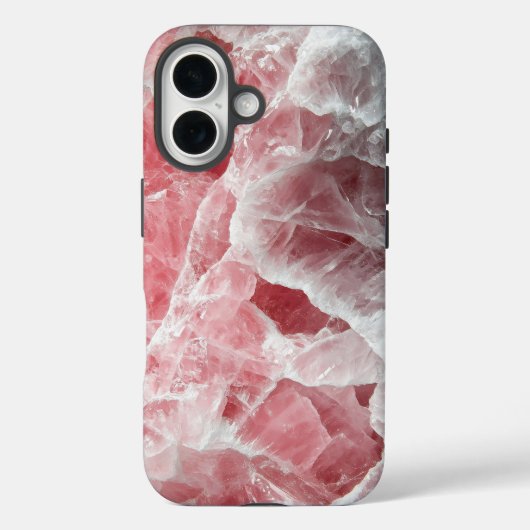 バラ水晶フォンケース Case-Mate iPhoneケース (裏面)