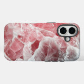 バラ水晶フォンケース Case-Mate iPhoneケース (裏面 (横))