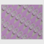 バラ漏斗 ラッピングペーパー (フラット)