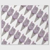 バラ漏斗 ラッピングペーパー (フラット)
