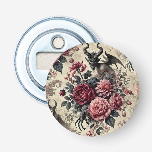 🔥バラ火葬場 – ゴシックビクトリアン 栓抜き (正面)