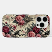 🔥バラ火葬場 – ゴシックビクトリアン Case-Mate iPhoneケース (裏面 (横))