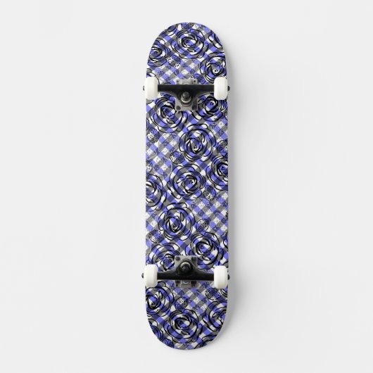 バラ灰色 スケートボード (正面)