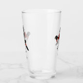 バラ焼きグロッサク（鳥）ショウジョウコウカンチョウバード タンブラーグラス (左)