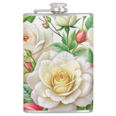 バラ熱タンブラ独身のーの魅力 フラスク (正面)