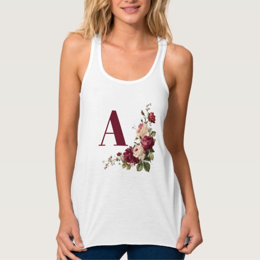 バラ牡丹フローラ タンクトップ (正面)