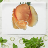 バラ独身の切断 キッチンタオル (折り畳み)