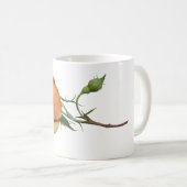 バラ独身の切断 コーヒーマグカップ (正面右)