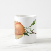 バラ独身の切断 コーヒーマグカップ (中央)