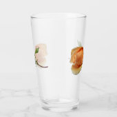 バラ独身の切断 タンブラーグラス (右)