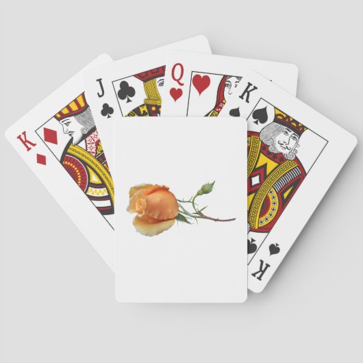 バラ独身の切断 トランプ (裏面)