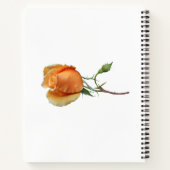 バラ独身の切断 ノートブック (裏面)