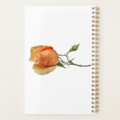 バラ独身の切断 プランナー手帳 (裏面)