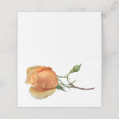 バラ独身の切断 プレイスカード (外部開封)