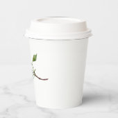 バラ独身の切断 紙コップ (左)