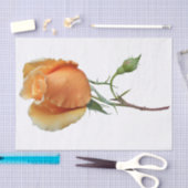 バラ独身の切断 薄葉紙 (クラフト)