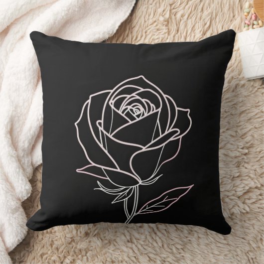 バラ独身の クッション (ブランケット)