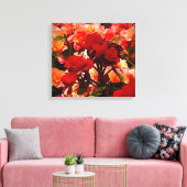 バラ界 キャンバスプリント (インサイチュ (リビング))