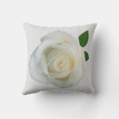バラ白 クッション (裏面)