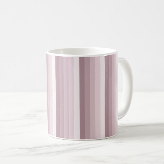 バラ石英シャドストライプウ コーヒーマグカップ (正面右)