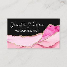 バラ石英酸エレガントタイポグラフィ 名刺