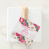 バラ石鹸化粧料浴塩ラベル フェイバータグ (インサイチュ)