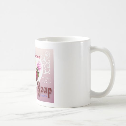 バラ石鹸 コーヒーマグカップ (右)