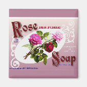 バラ石鹸 マグネット (正面)