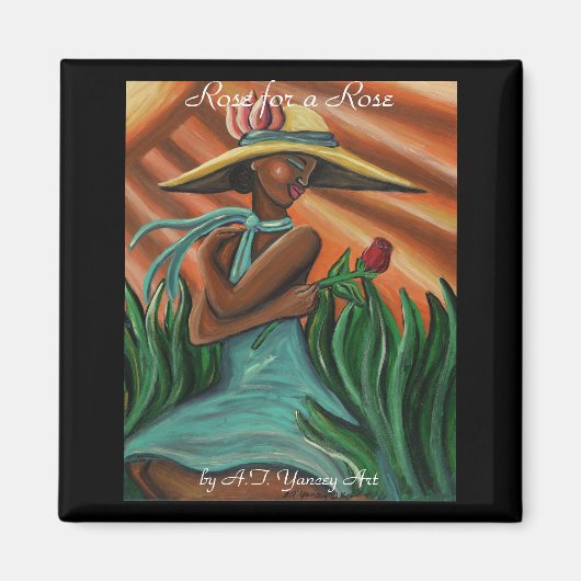 バラ磁石用バラ マグネット (正面)