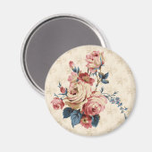 バラ磁石 マグネット (正面/裏面)