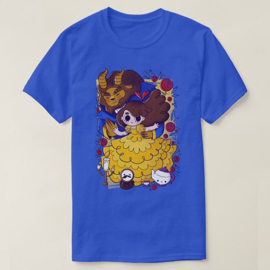 バラ社交ダンス Tシャツ (デザイン正面)