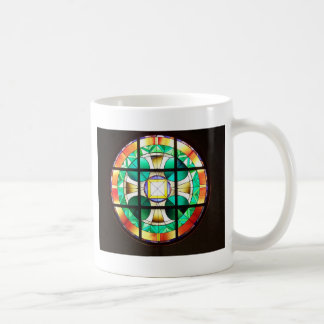 バラ窓のコーヒー・マグ コーヒーマグカップ