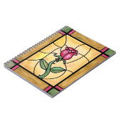 バラ窓のノート ノートブック (左側)