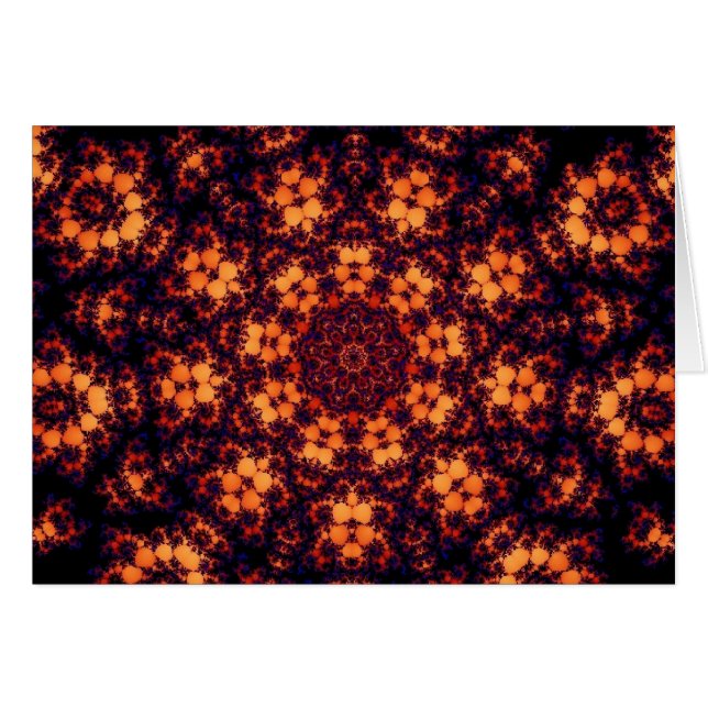 バラ窓カード (正面横)