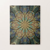 バラ窓 ジグソーパズル (縦)