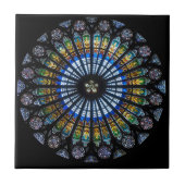 バラ窓 タイル (正面)