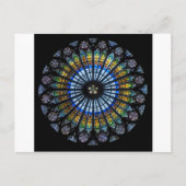 バラ窓 ポストカード (正面)