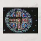 バラ窓 ポストカード (正面)