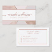 バラ箔手書き書道 |名刺 名刺 (正面/裏面)